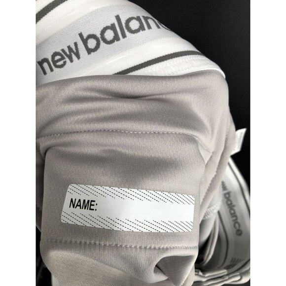 New Balance Men's Solid Full Length Baseball Pants L Gray Fast Dry Moisture Wick - Picture 7 of 10